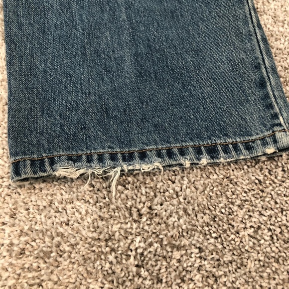 Urban Outfitters BDG Loose Straight Jean Distressed Blue Denim - Picture 5 of 7